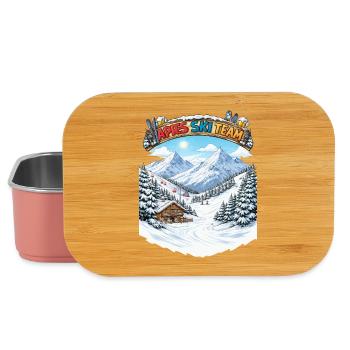 Après Ski Team Bergpanorama - Lunch Box - Hellrosa - Vorne