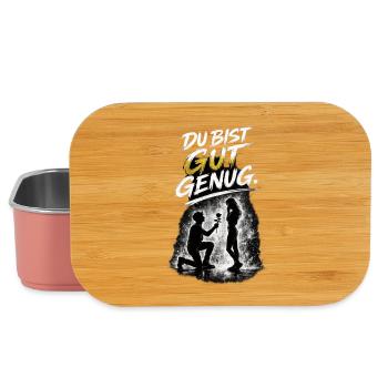 Du Bist Gut Genug Verlobung - Lunch Box - Hellrosa - Vorne