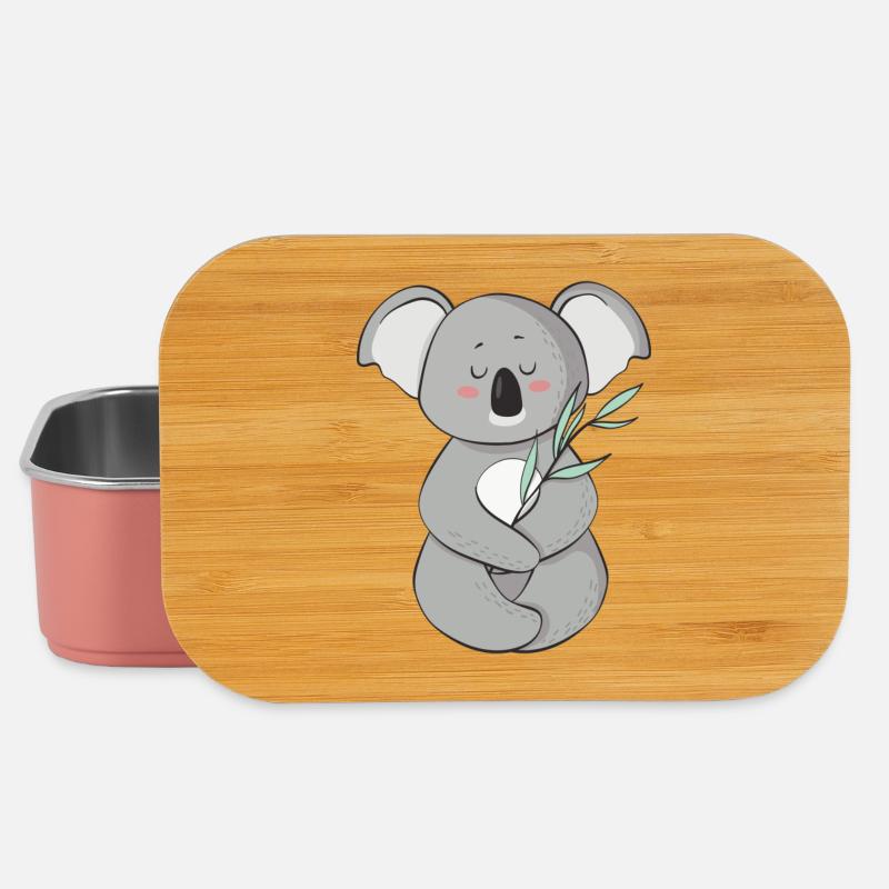 Koala - Lunch Box - Hellrosa
