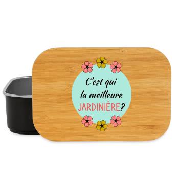 MAMIE - Boîte à goûter - noir - Devant