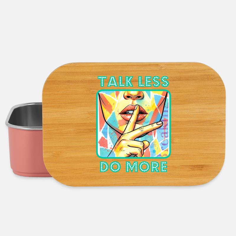 Moins et plus - Boîte à goûter - rose clair