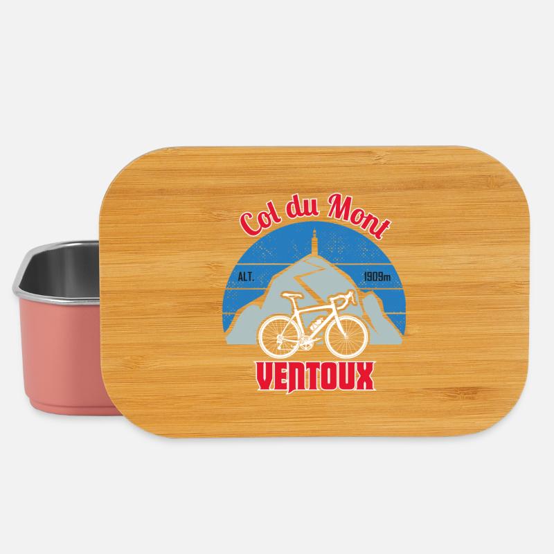 Col du Mont Ventoux Cyclisme - Boîte à goûter - rose clair