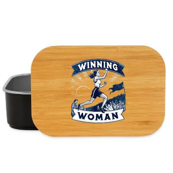 Winning Woman | Jogging - Lunch Box - Schwarz - Vorne