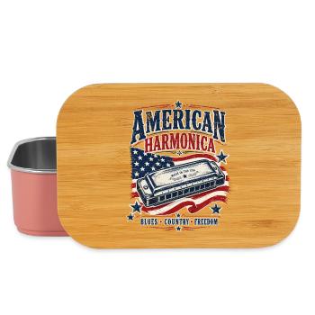 Instrument: Harmonica, Country Music, Harmonica - Lunch Box - light pink - Front