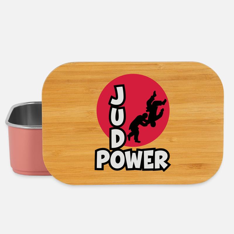 JudoPower Logo - Lunch Box - Hellrosa