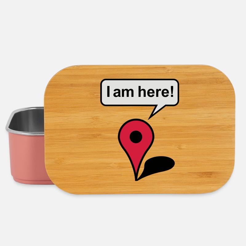 I am here! Google Maps - Lunch Box - Hellrosa