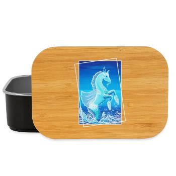 Drache Wasserdrache Fimaro Sonja Ariel von Staden - Lunch Box - Schwarz - Vorne