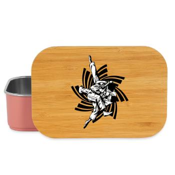prise de judo - Boîte à goûter - rose clair - Devant