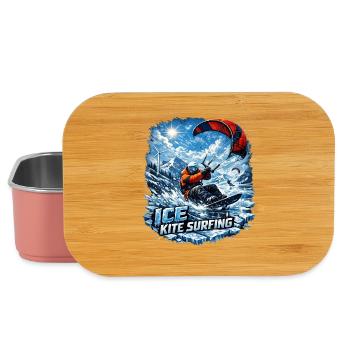 WINTER KITE SURFING - Lunch Box - light pink - Front