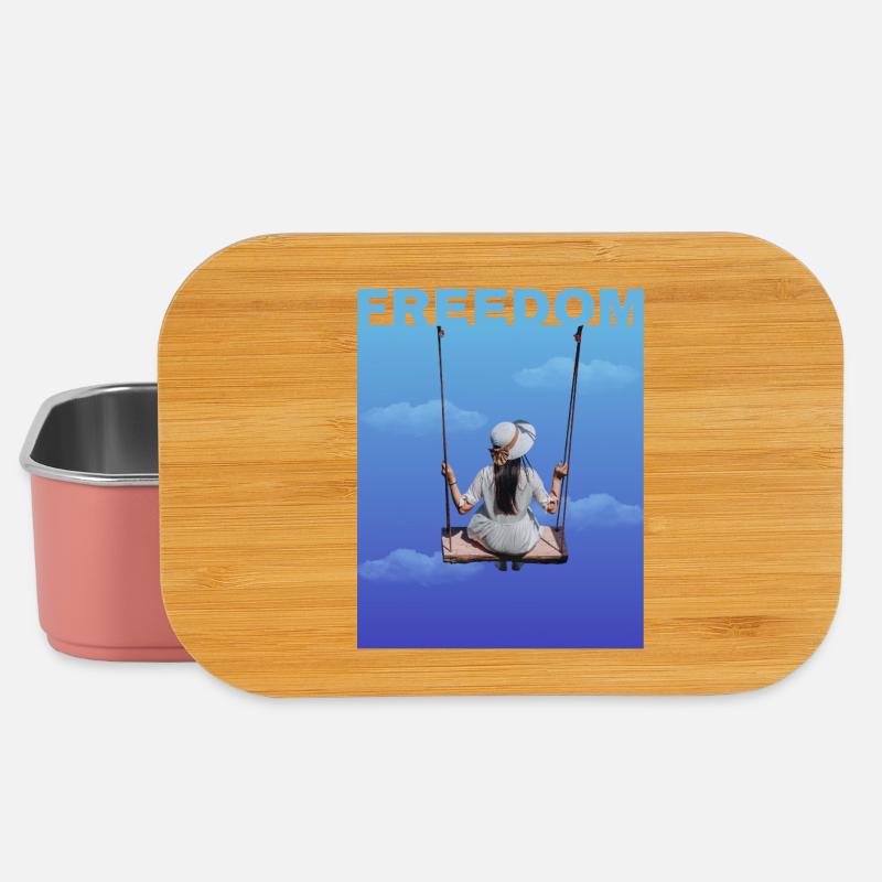freedom - Lunch Box - light pink