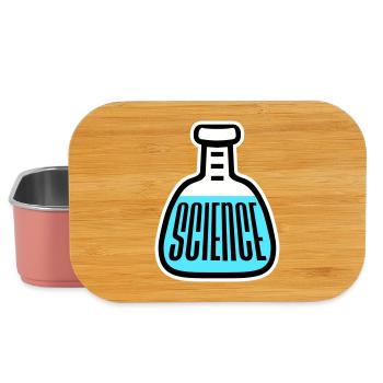 Science Science Statement Nerd Education Saying - Lunch Box - light pink - Front
