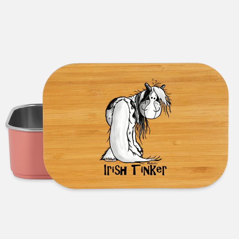 Niedlicher Irish Tinker - Gypsy Cob - Lunch Box - Hellrosa