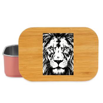 Regard de Lion Intense Puissance - Boîte à goûter - rose clair - Devant