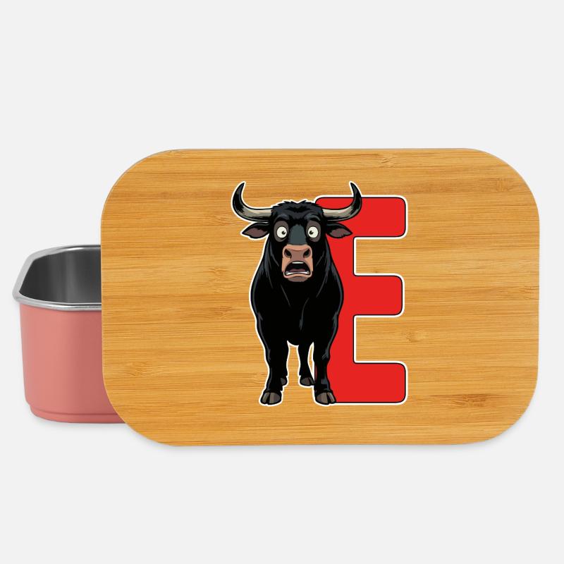 Bull Spain Anagramm - Lunch Box - Hellrosa