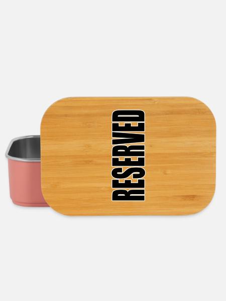 Reserved - Lunch Box - Hellrosa