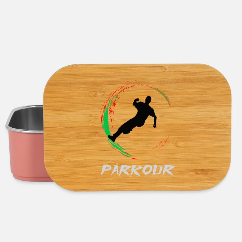 Parkour - Lunch Box - Hellrosa