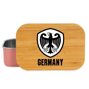 Federal Eagle Coat of Arms Germany - Lunch Box - light pink - Front