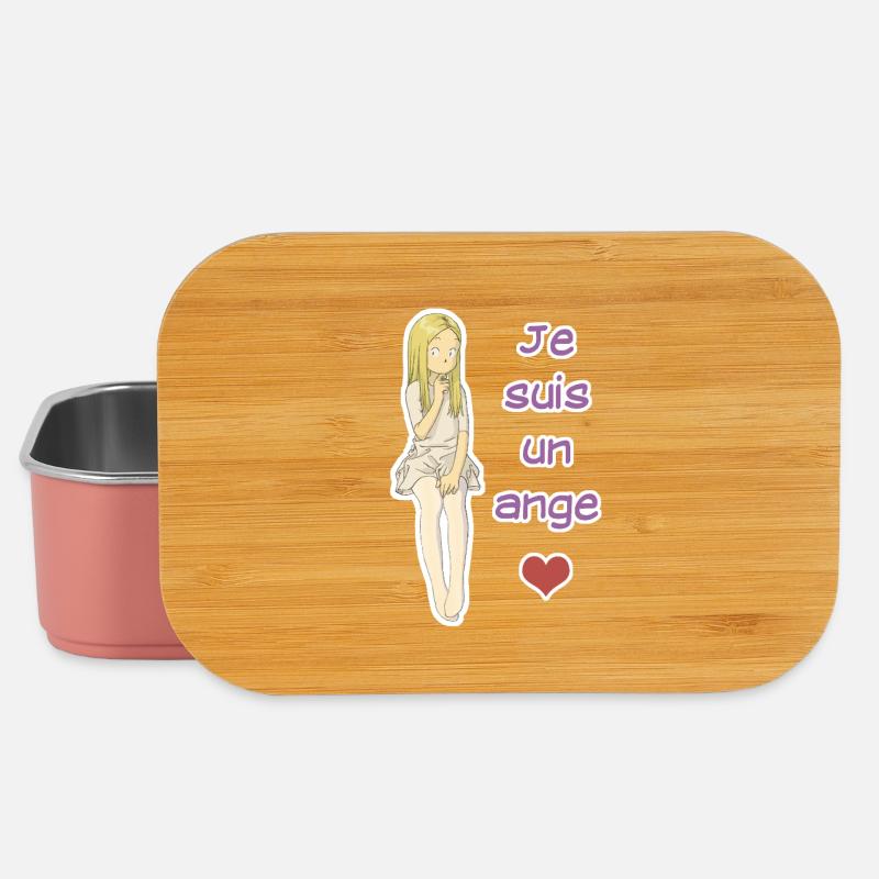 An angel - Lunch Box - light pink