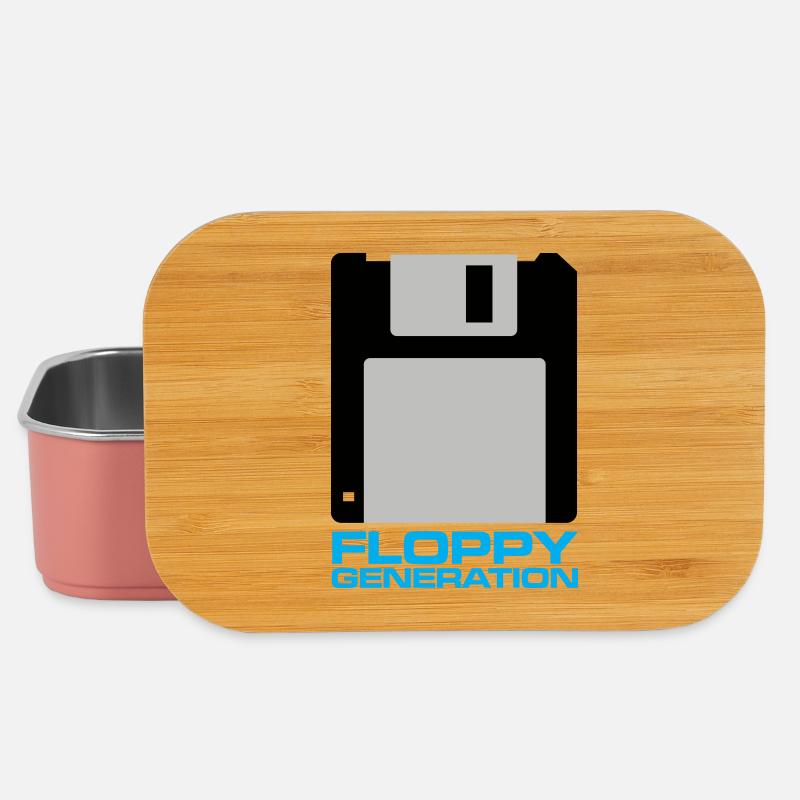 Diskette Generation 3.5 - Lunch Box - Hellrosa