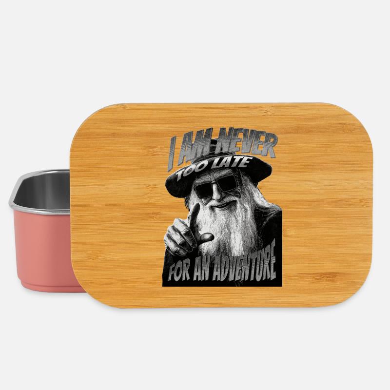 Cooler Zauberer - Lunch Box - Hellrosa