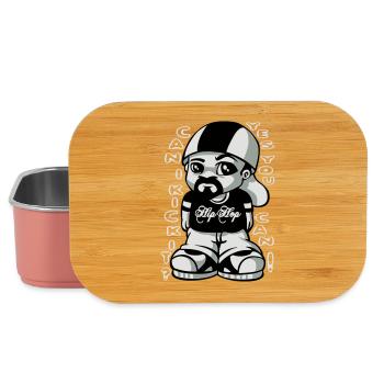 Hip Hop-Fan - Lunch Box - Hellrosa - Vorne