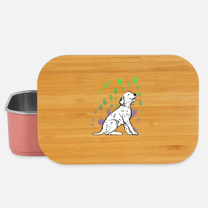 Dalmatiner Welpe - Lunch Box - Hellrosa