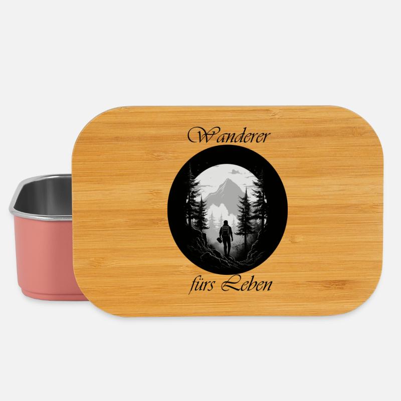 Wanderer fürs Leben - Lunch Box - Hellrosa