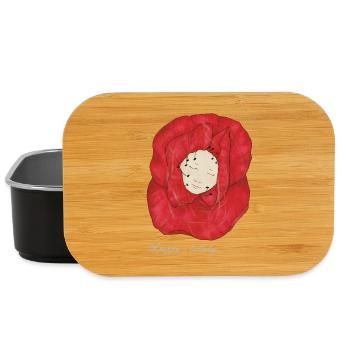 Un coquelicot soporifique - Boîte à goûter - noir - Devant