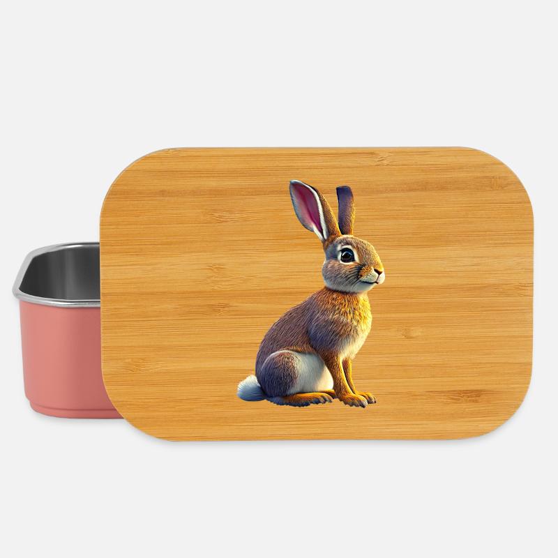 Hare-Hare - Lunch Box - light pink