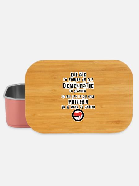 SHK Antifa – No Cops! No Nazis! - Lunch Box - Hellrosa
