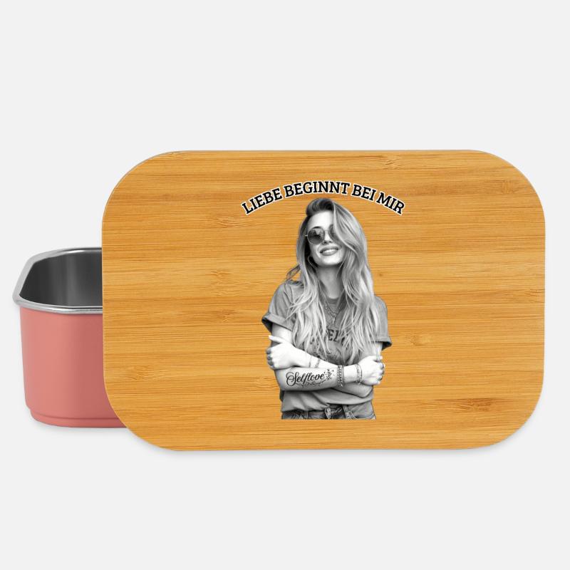 Liebe beginnt bei mir - Lunch Box - Hellrosa