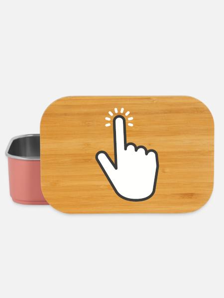 tap it hand click - Lunch Box - Hellrosa
