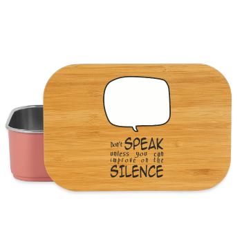 Don't Speak - Lunch Box - light pink - Front