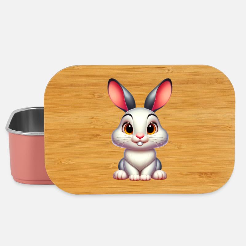 Kaninchen - Lunch Box - Hellrosa