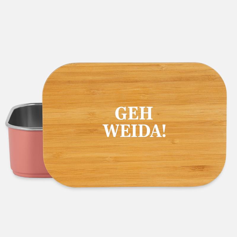 ALLEZ WEIDA ! – Déclaration de faute de frappe - Boîte à goûter - rose clair