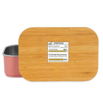 Kein Besserwisser Spruch - Lunch Box - Hellrosa - Vorne
