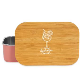Drinking Break - Lunch Box - light pink - Front