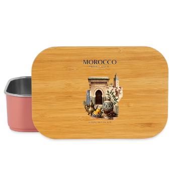 Morocco Medina Echo | Morocco Travel - Lunch Box - Hellrosa - Vorne