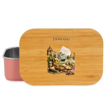 Thailand Southeast Culture & Food Art - Lunch Box - Hellrosa - Vorne