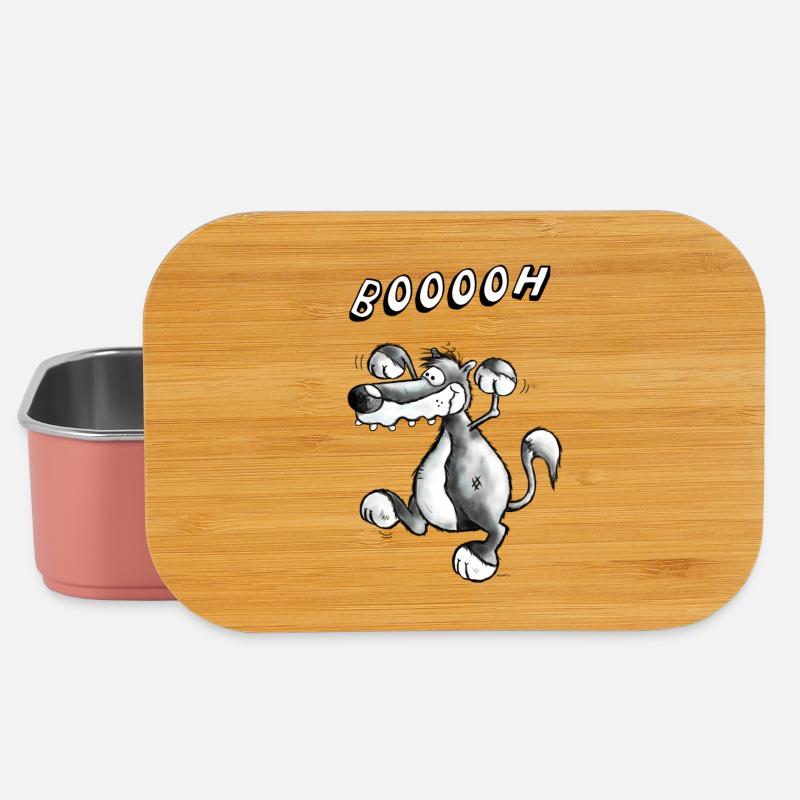 Wilder Wolf - Lunch Box - Hellrosa