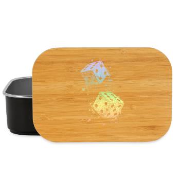 Cube - Lunch Box - black - Front