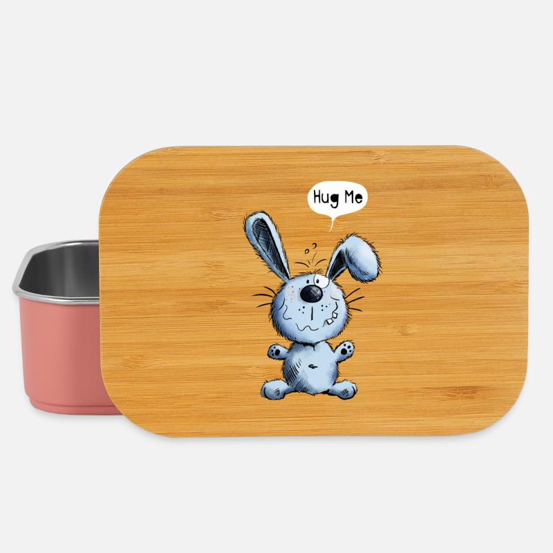 Hug Me Bunny - Lunch Box - light pink