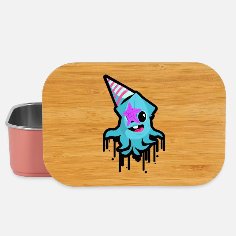 Wild octopus - Lunch Box - light pink