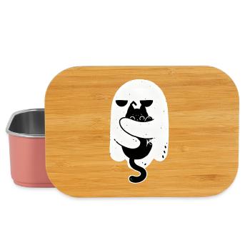 Geisterkatz Umarmung - Lunch Box - Hellrosa - Vorne