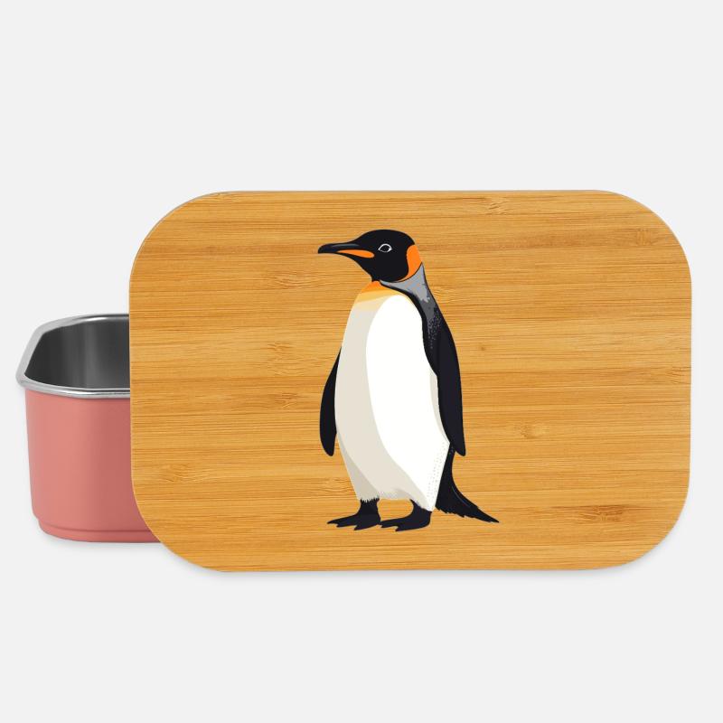 Pinguine Pinguin - Lunch Box - Hellrosa