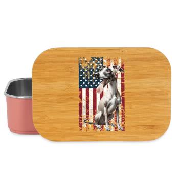 Whippet US Windhund - Lunch Box - Hellrosa - Vorne