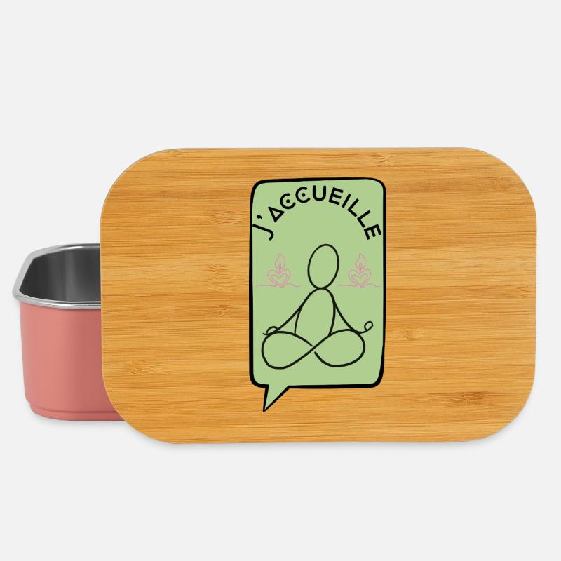 Ich freue mich - Lunch Box - Hellrosa