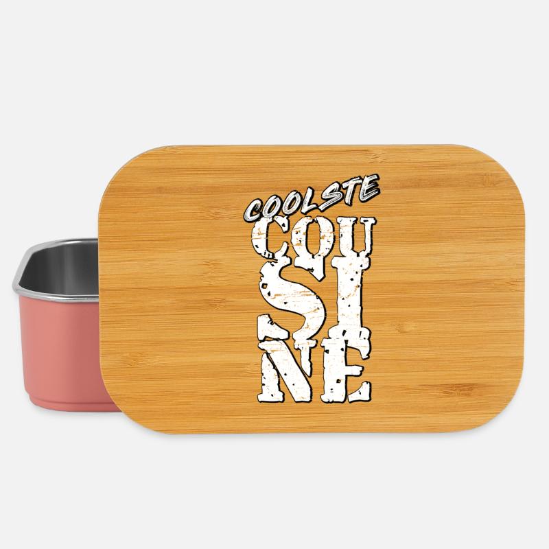 Cousin - Boîte à goûter - rose clair