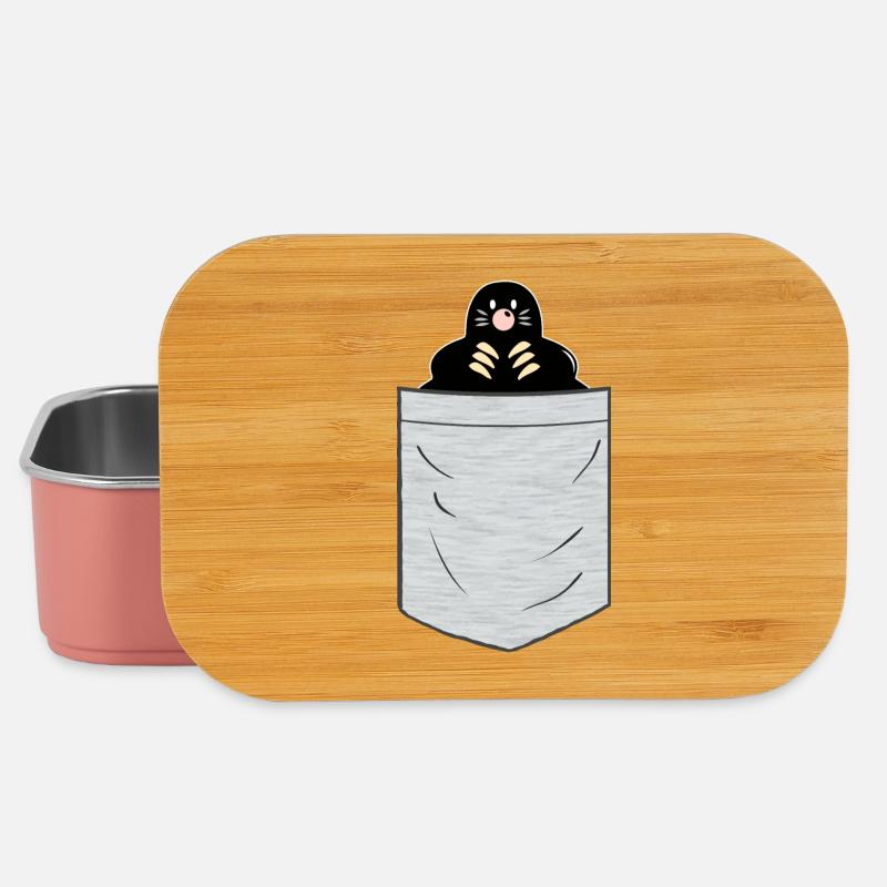 Maulwurf Brusttasche - Lunch Box - Hellrosa
