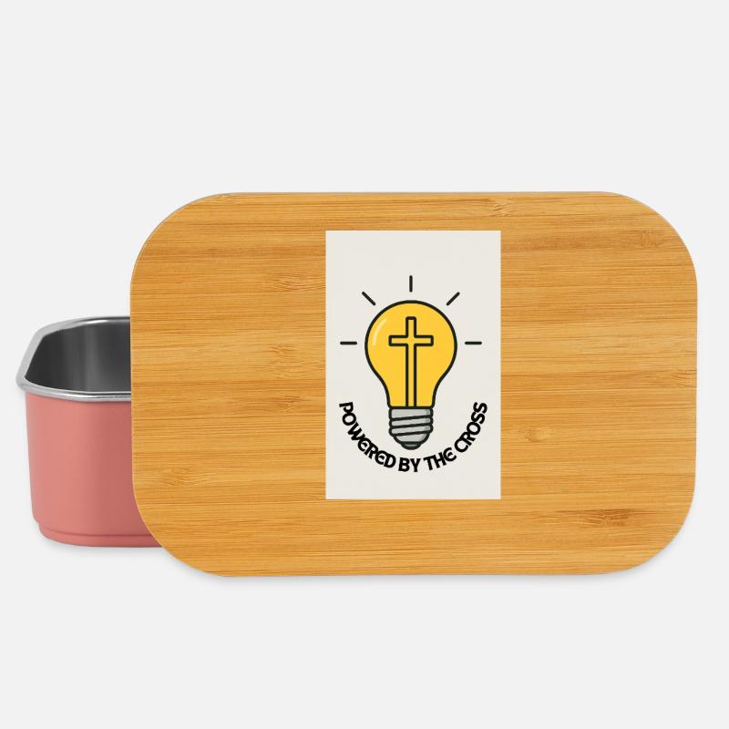 Jesus Power – Light that carries hope - Lunch Box - light pink